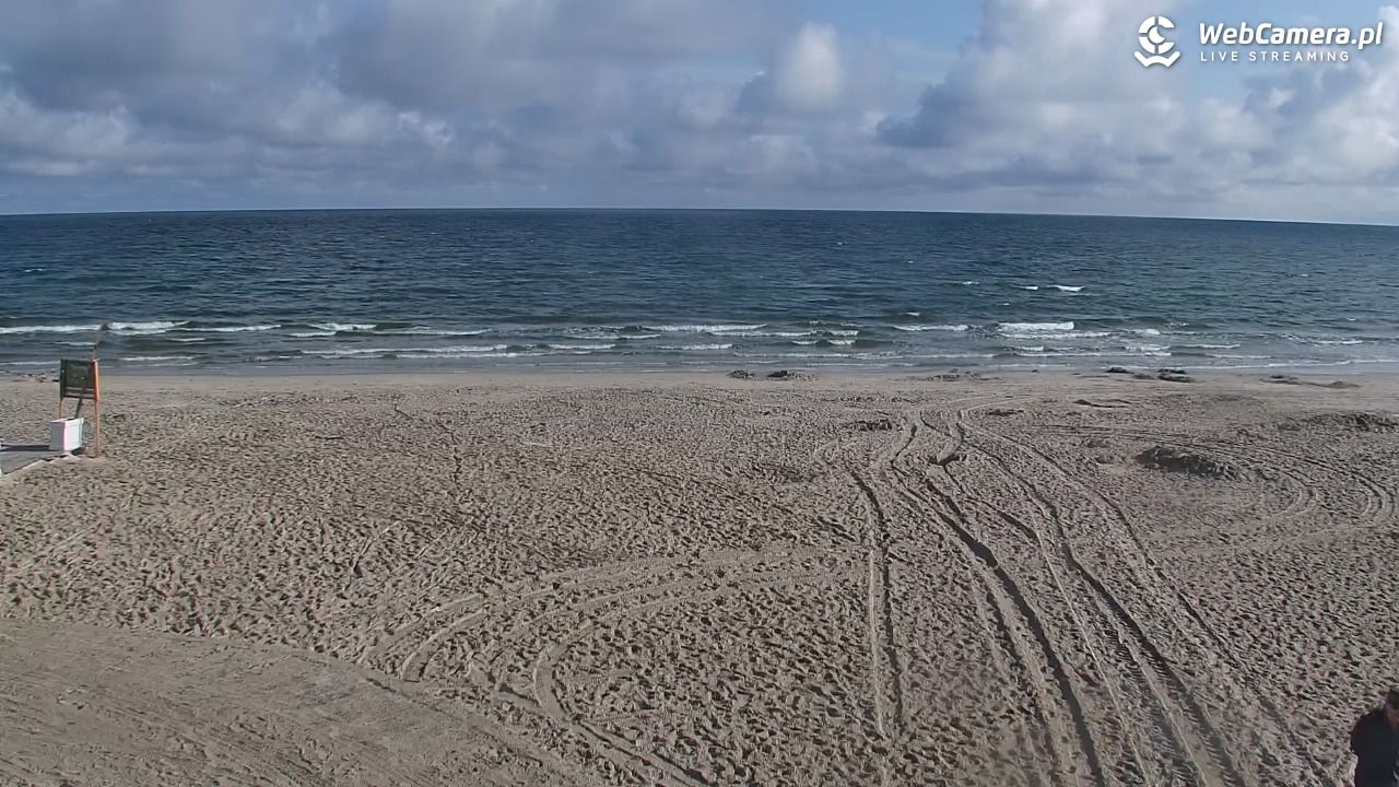 DĘBKI - widok na plażę - 23 lipiec 2026, 08:06