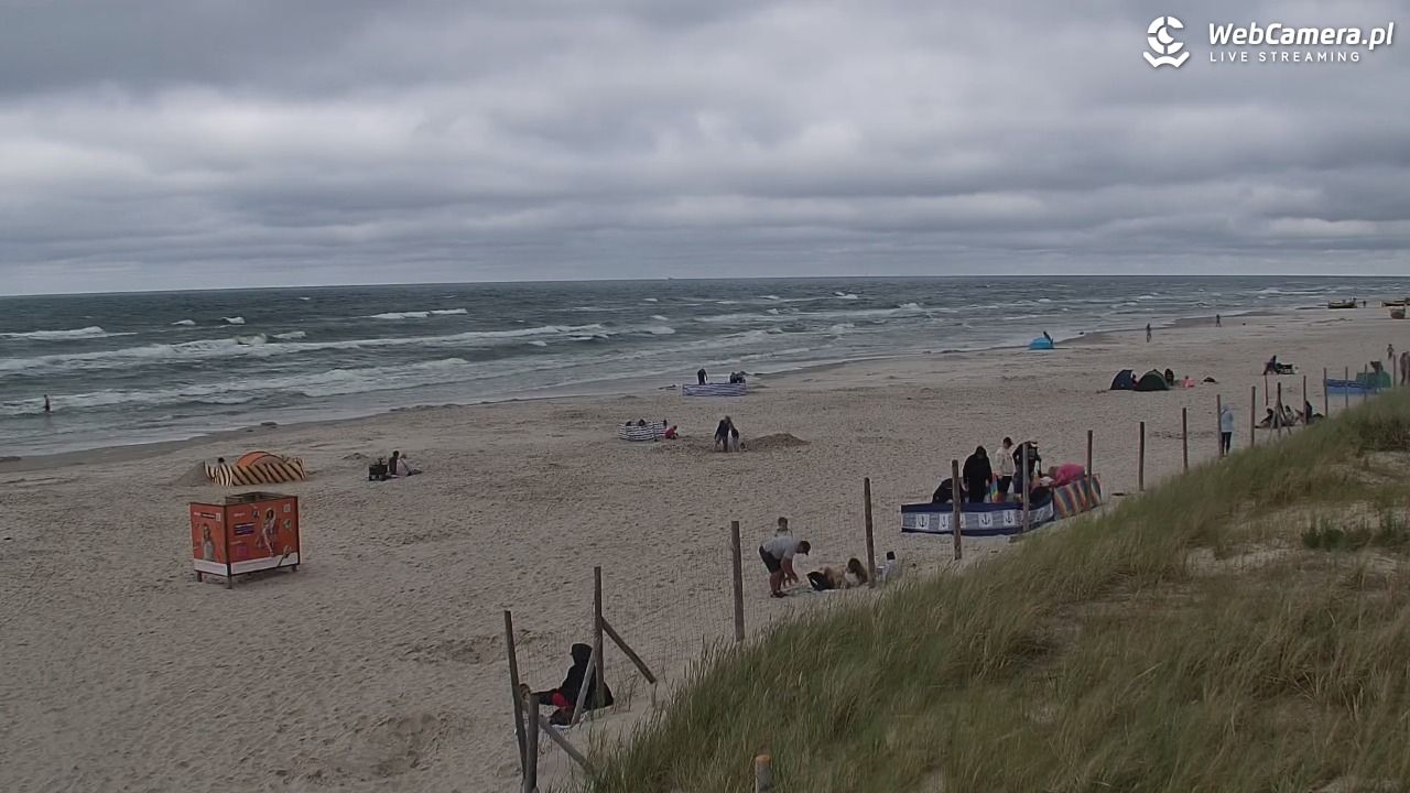 DĘBKI - widok na plażę - 23 lipiec 2026, 16:12