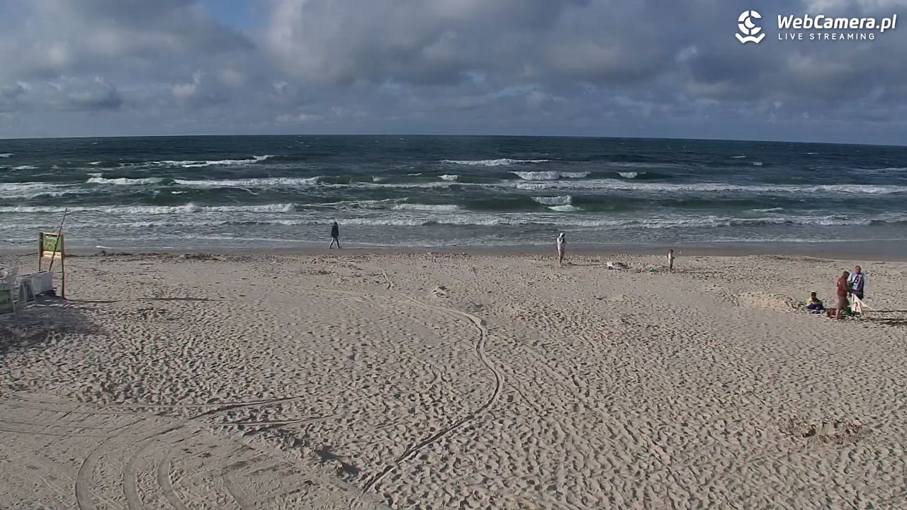 DĘBKI - widok na plażę - 23 lipiec 2026, 18:07