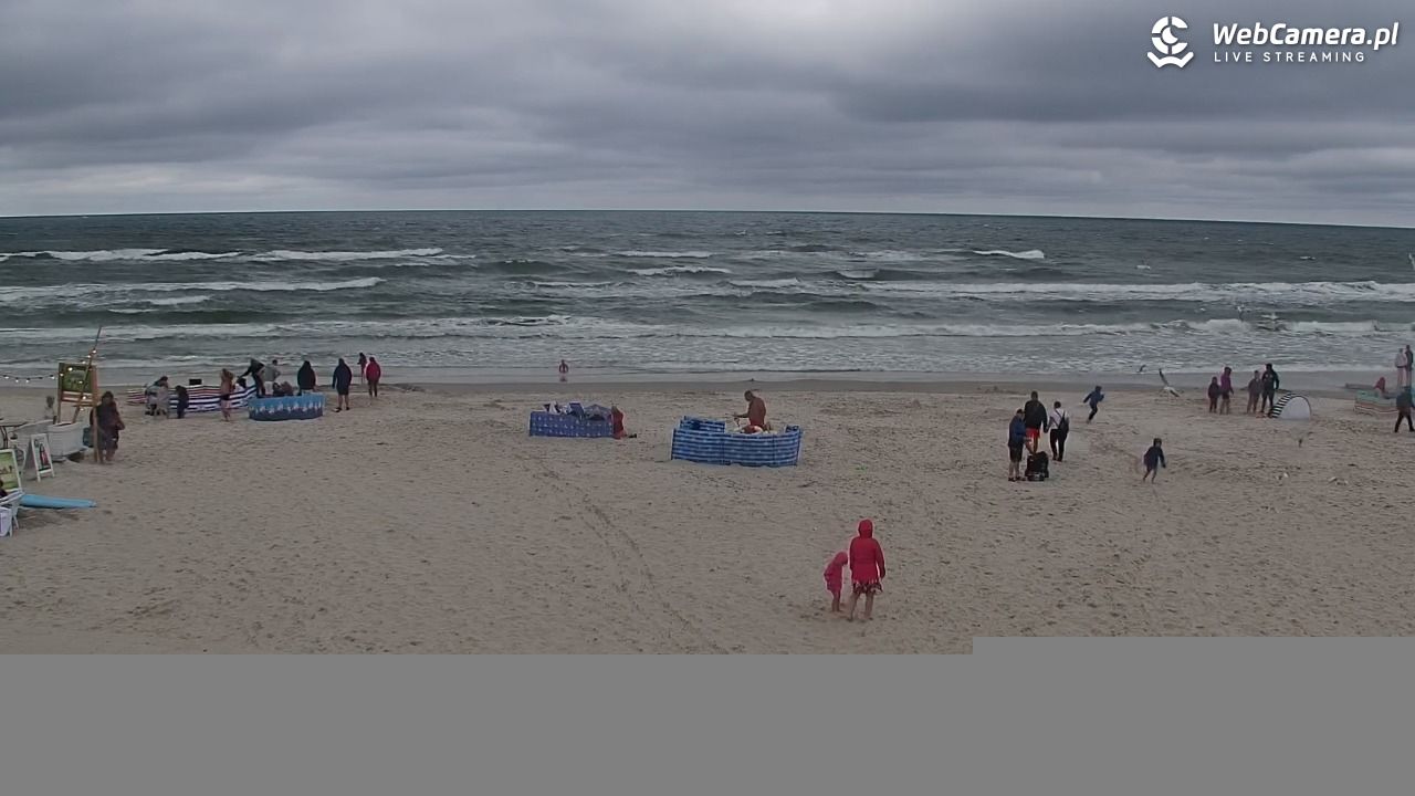 DĘBKI - widok na plażę - 23 lipiec 2026, 15:53