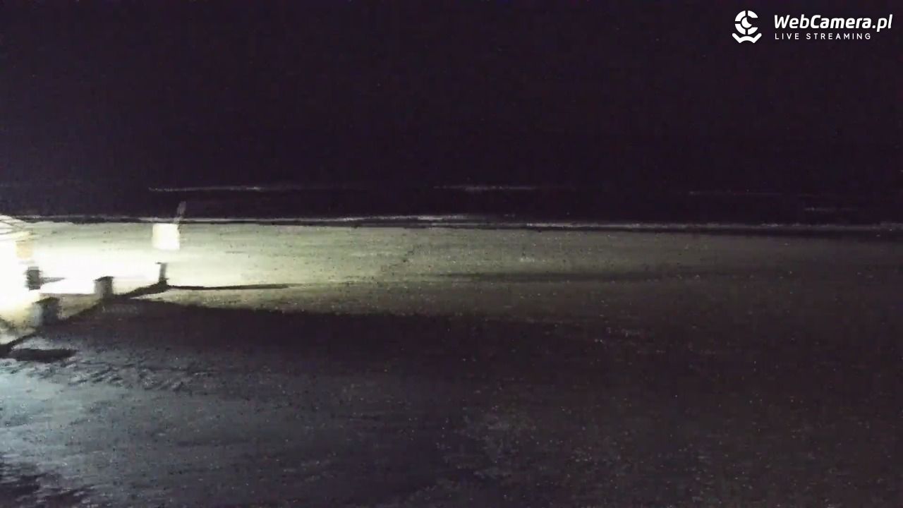 DĘBKI - widok na plażę - 03 wresień 2026, 00:18