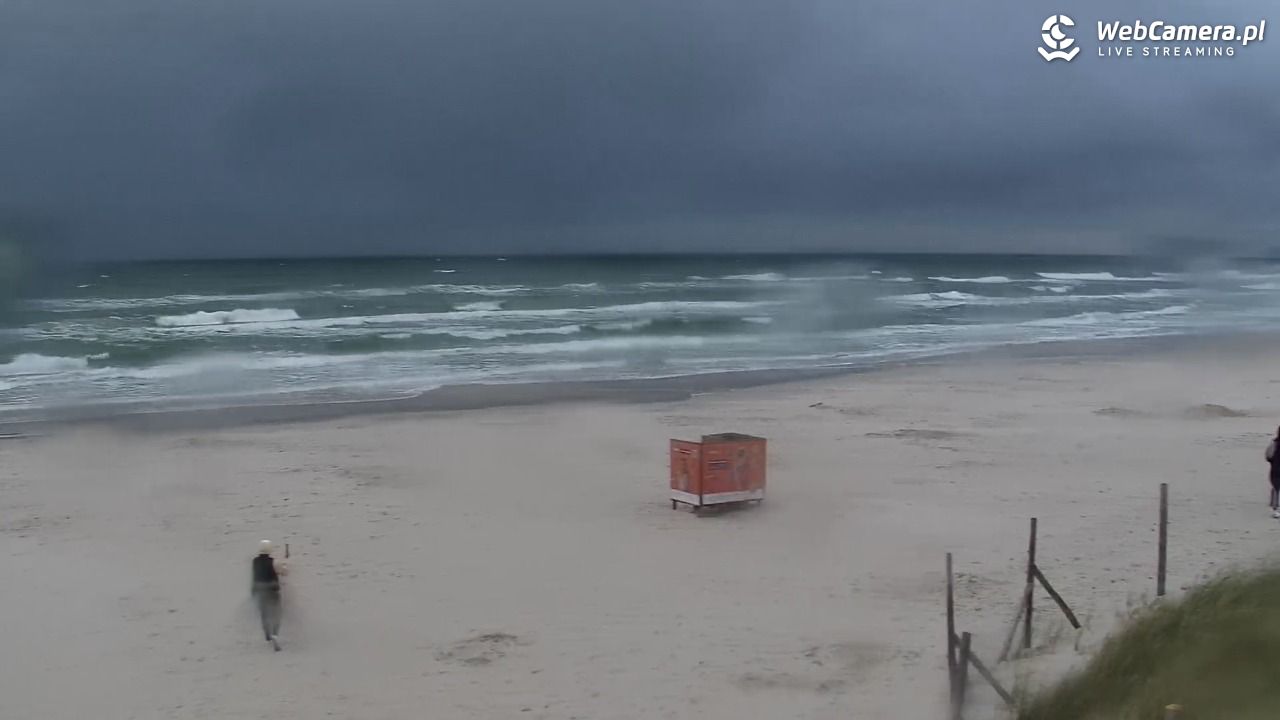DĘBKI - widok na plażę - 23 lipiec 2026, 19:49