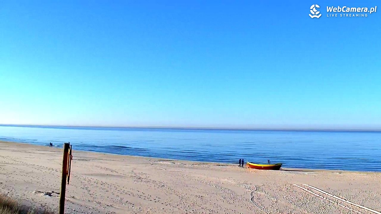 DĘBKI - widok na plażę - 06 marzec 2026, 15:49