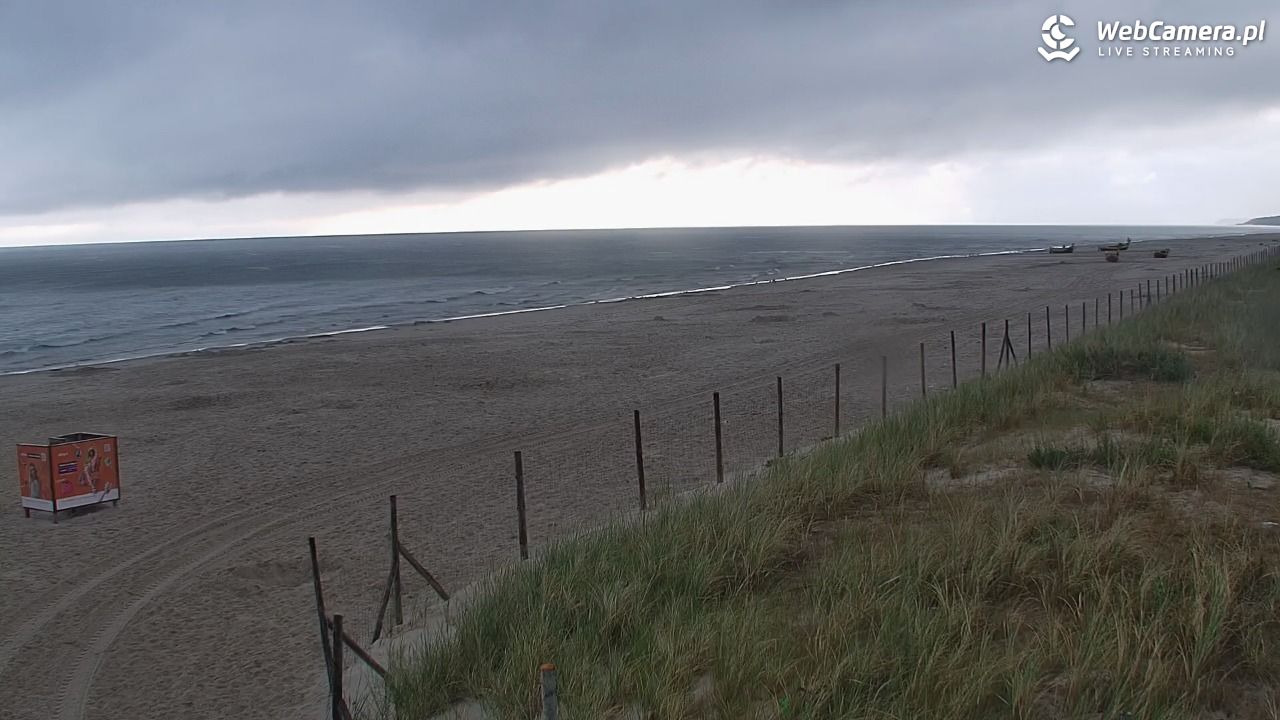 DĘBKI - widok na plażę - 23 lipiec 2026, 06:44
