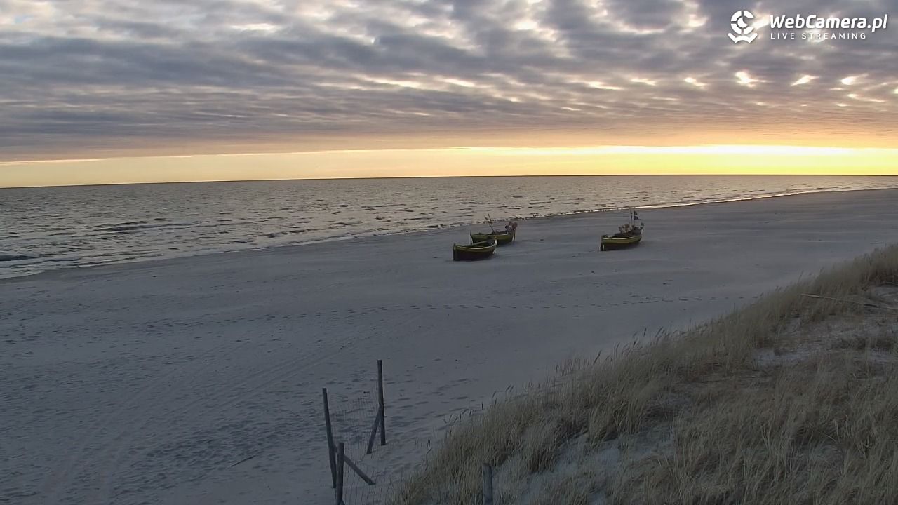DĘBKI - widok na plażę - 23 kwiecień 2026, 06:34