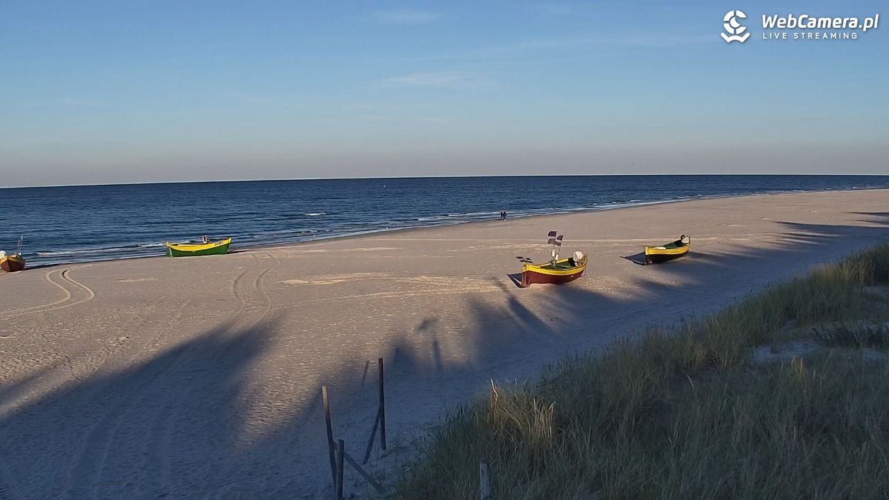 DĘBKI - widok na plażę - 20 październik 2025, 16:17
