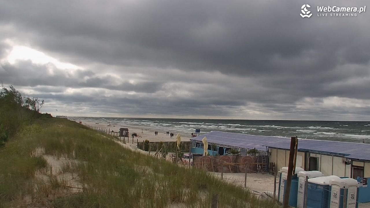 DĘBKI - widok na plażę - 23 lipiec 2026, 17:07