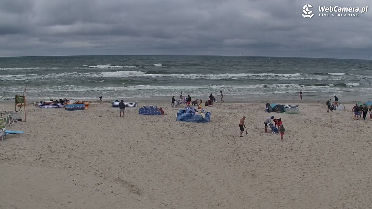 DĘBKI - widok na plażę - 23 lipiec 2026, 15:31