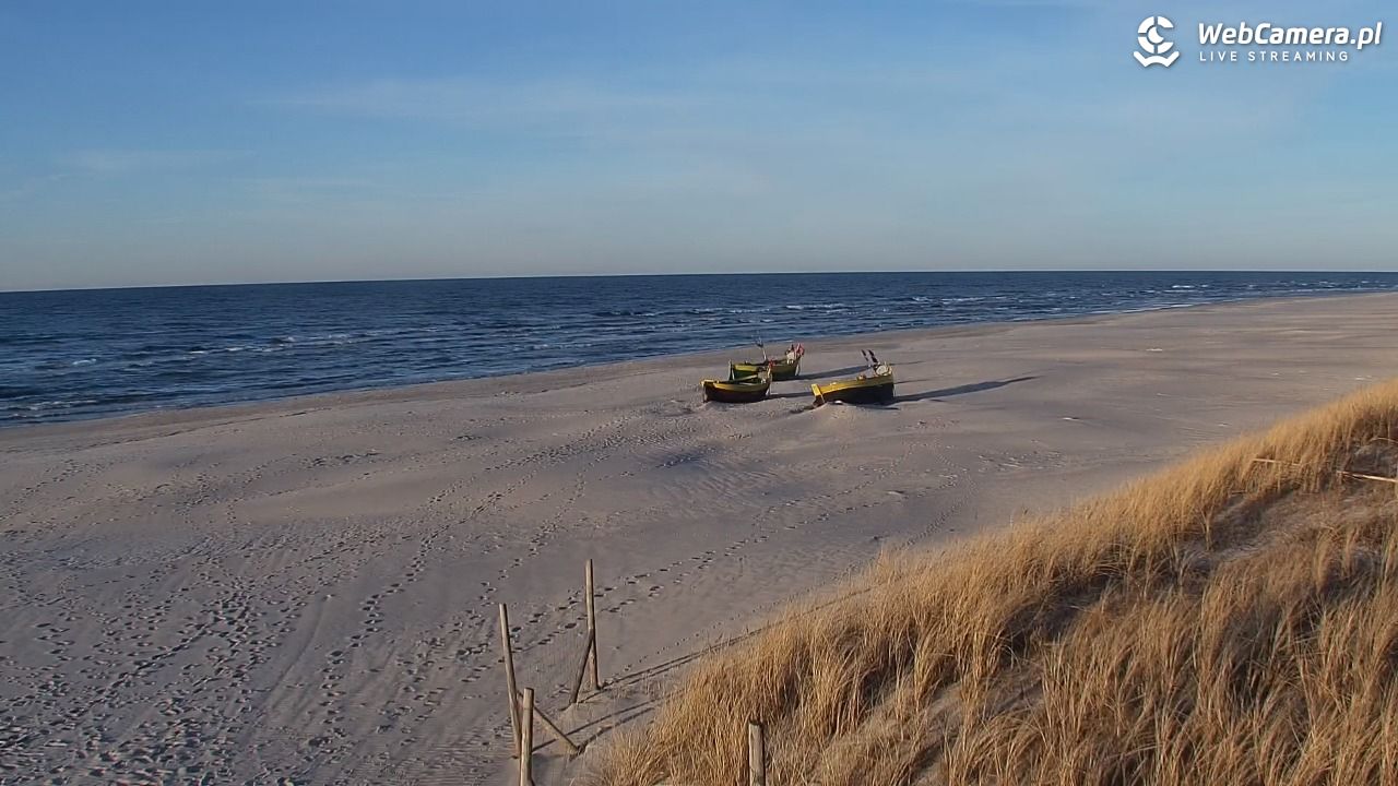 DĘBKI - widok na plażę - 21 kwiecień 2026, 19:14