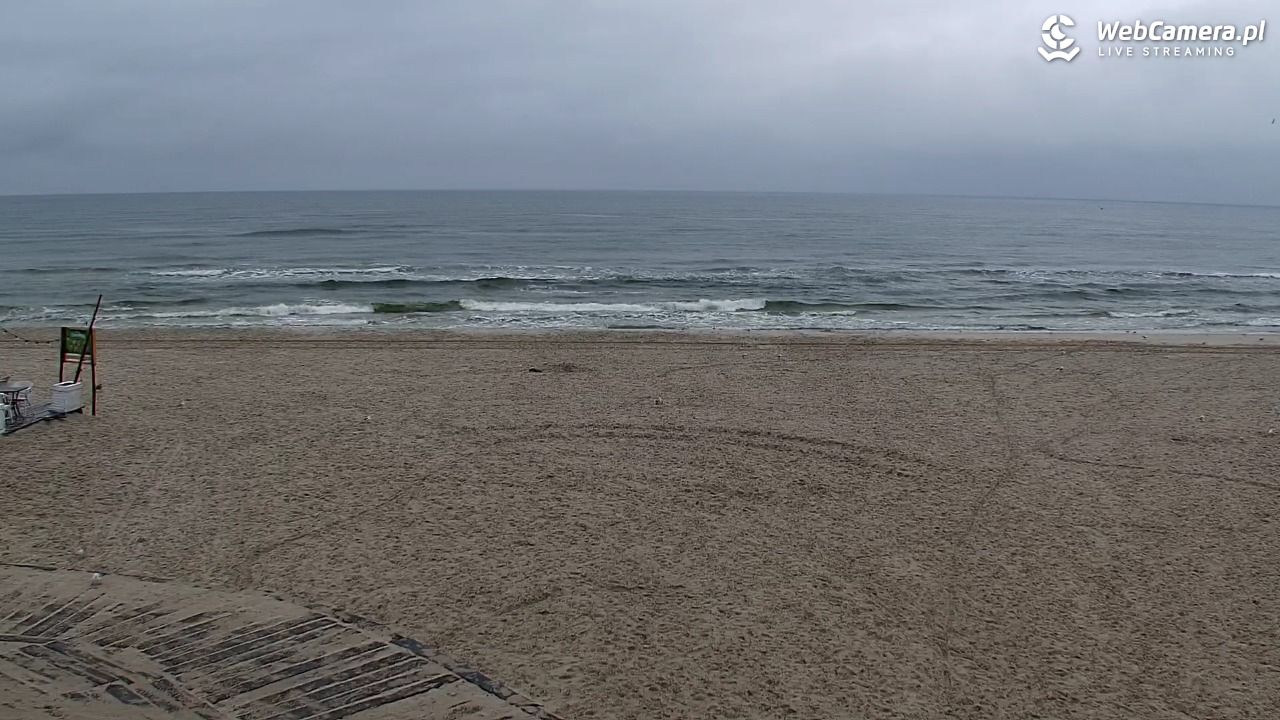 DĘBKI - widok na plażę - 04 wresień 2026, 17:30