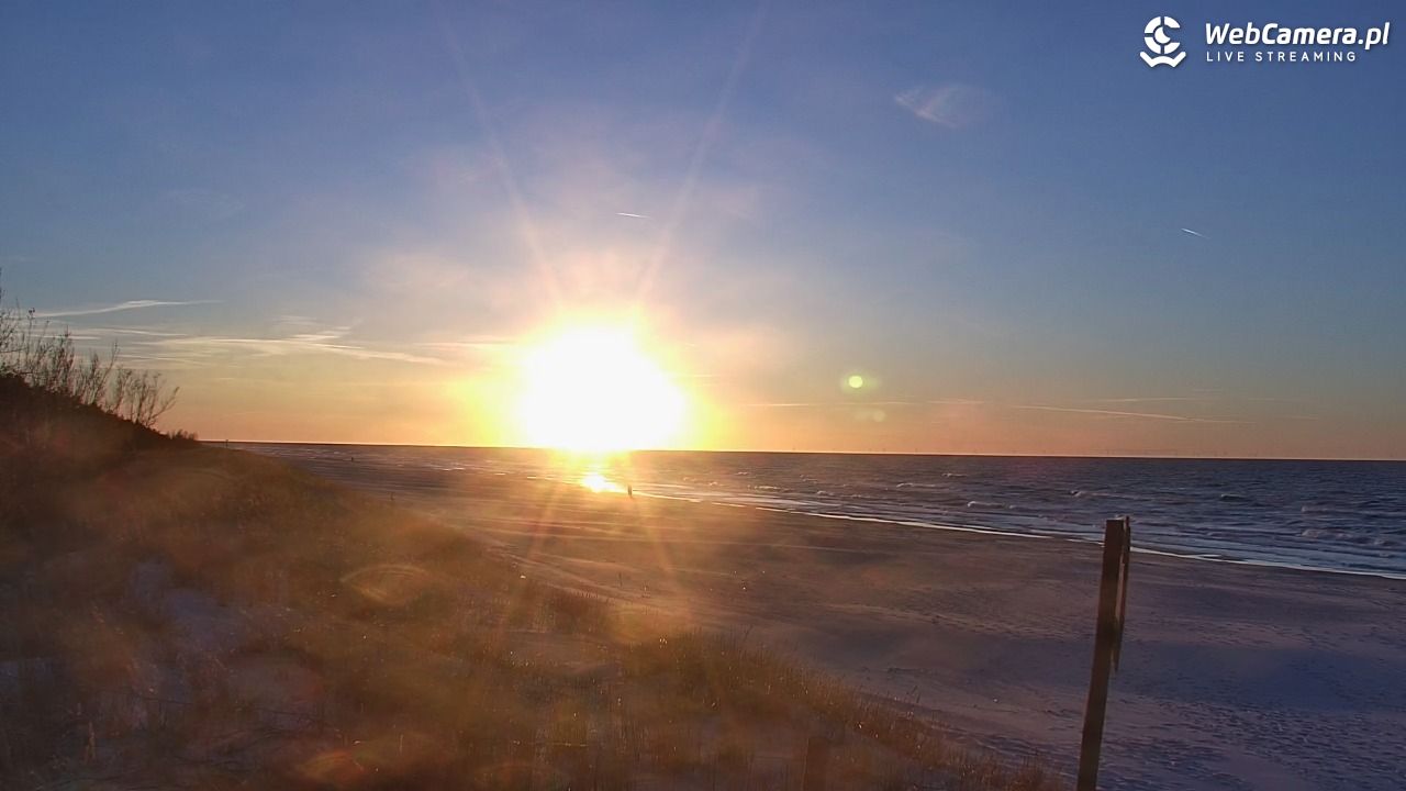 DĘBKI - widok na plażę - 23 kwiecień 2026, 19:49