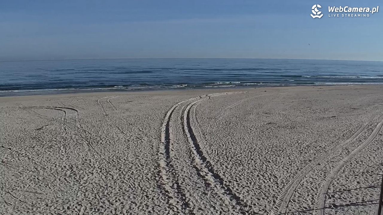 DĘBKI - widok na plażę - 27 kwiecień 2025, 08:07