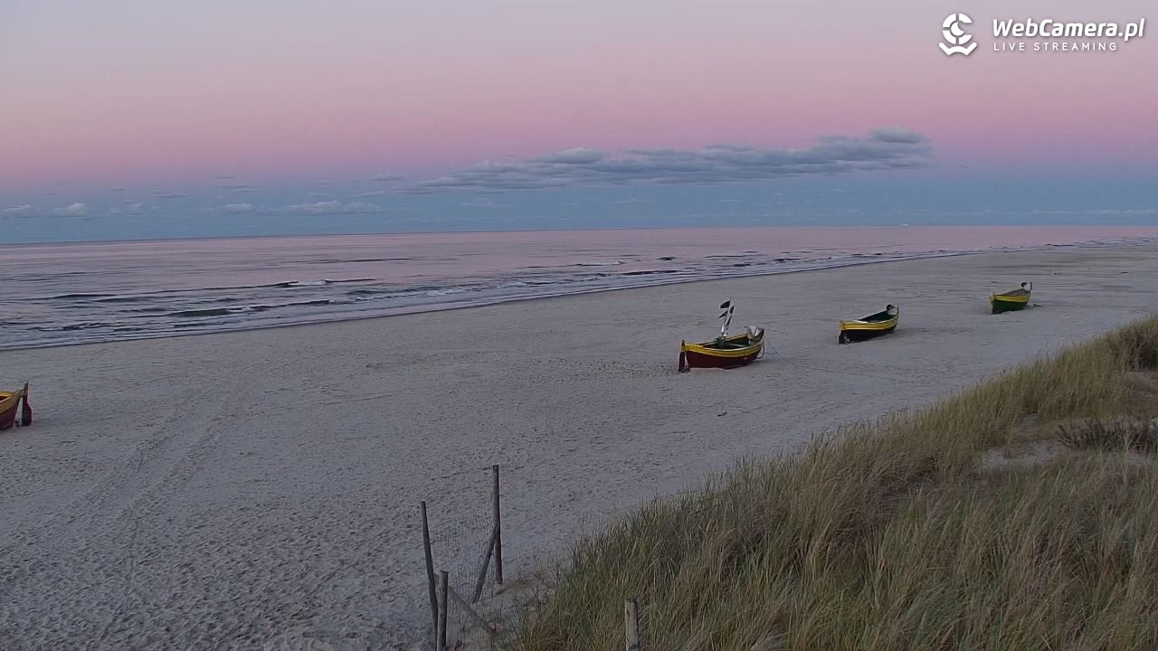 DĘBKI - widok na plażę - 19 październik 2025, 17:48