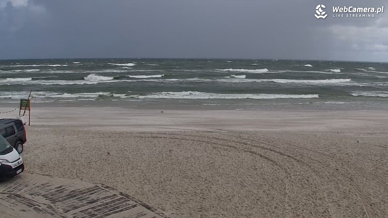 DĘBKI - widok na plażę - 05 wresień 2026, 08:47