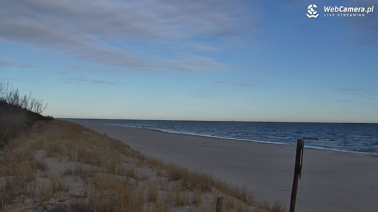 DĘBKI - widok na plażę - 23 kwiecień 2026, 07:08