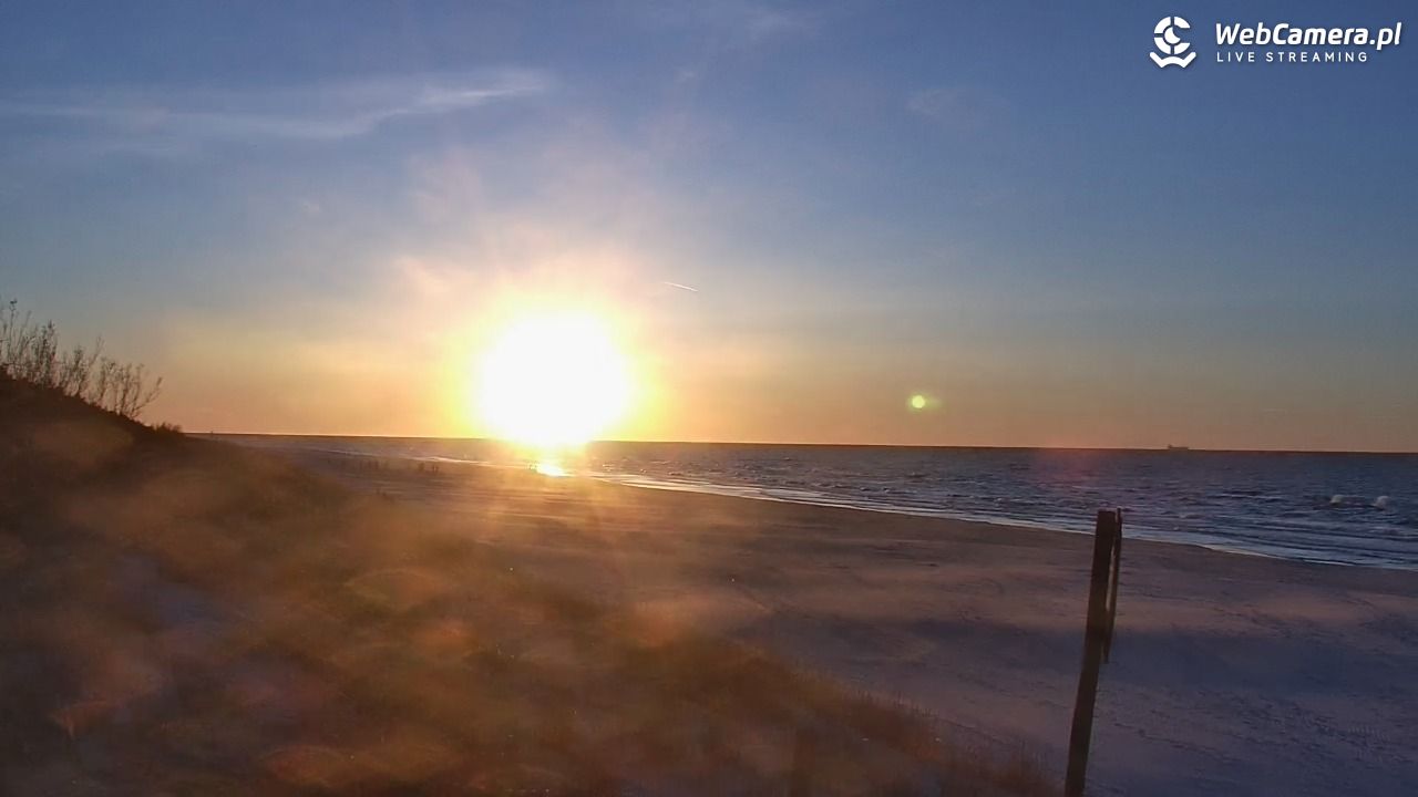 DĘBKI - widok na plażę - 21 kwiecień 2026, 19:44
