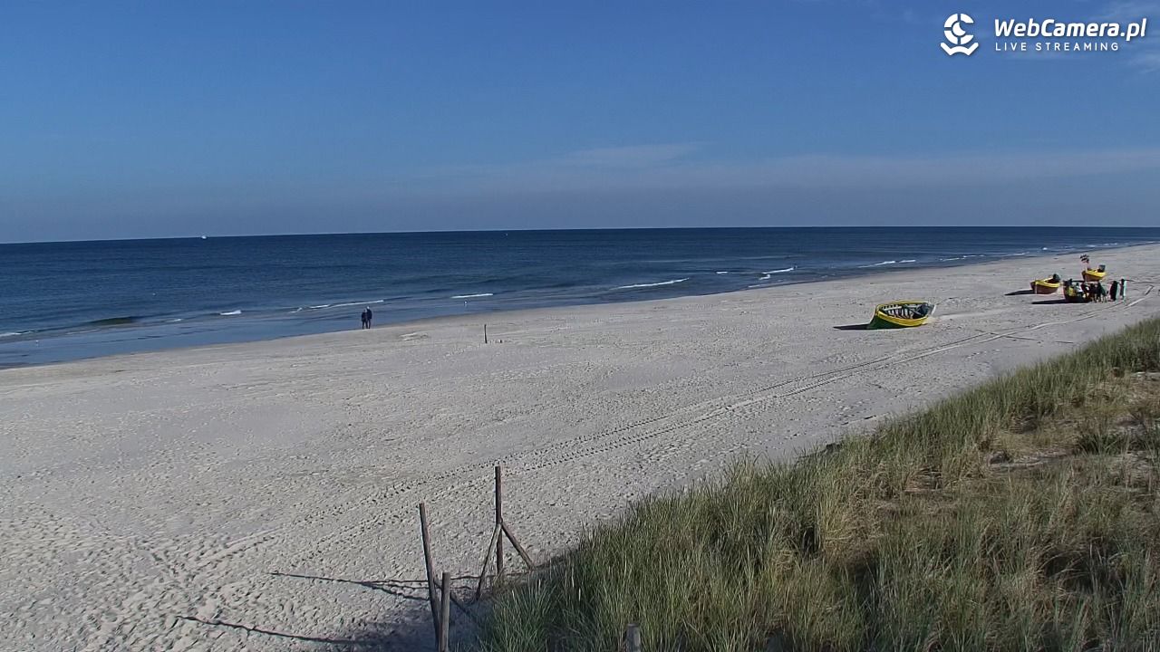DĘBKI - widok na plażę - 16 październik 2026, 10:04