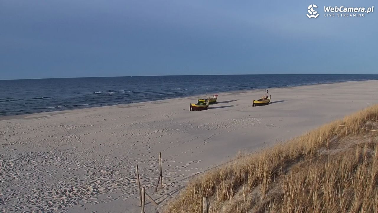 DĘBKI - widok na plażę - 22 kwiecień 2026, 18:52