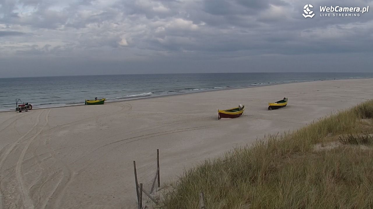 DĘBKI - widok na plażę - 22 październik 2025, 15:07