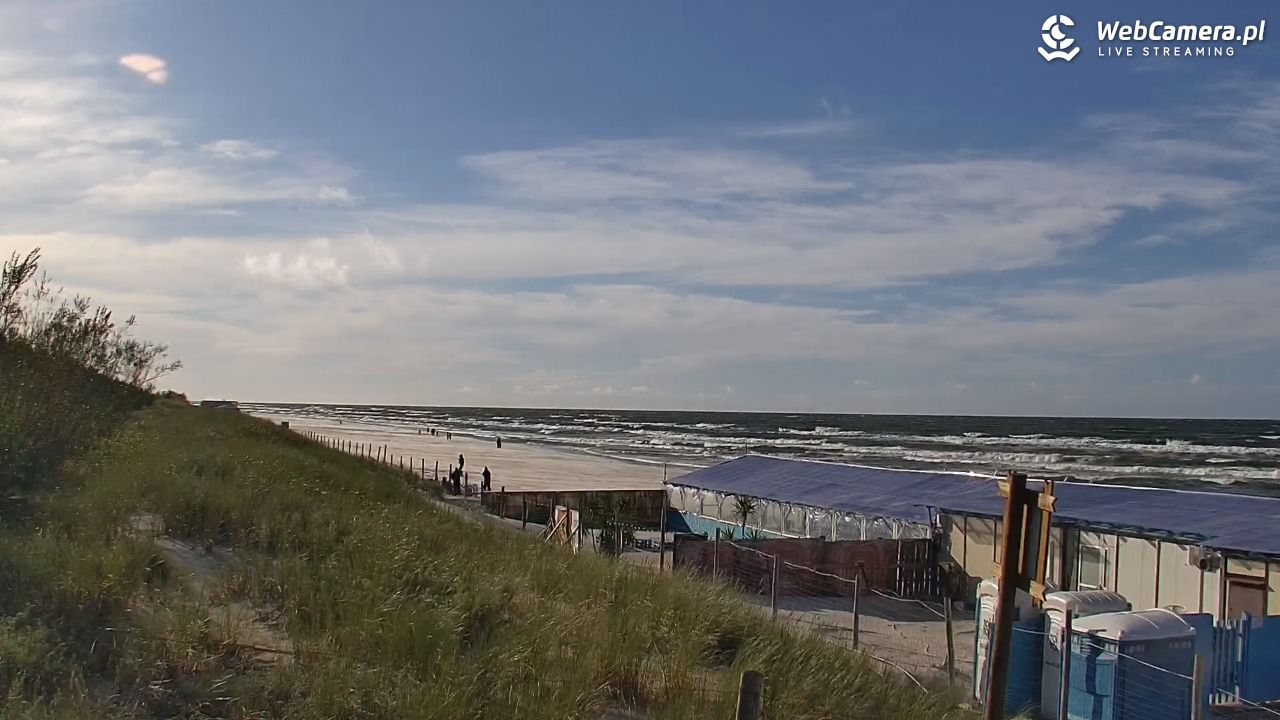 DĘBKI - widok na plażę - 05 wresień 2026, 16:41