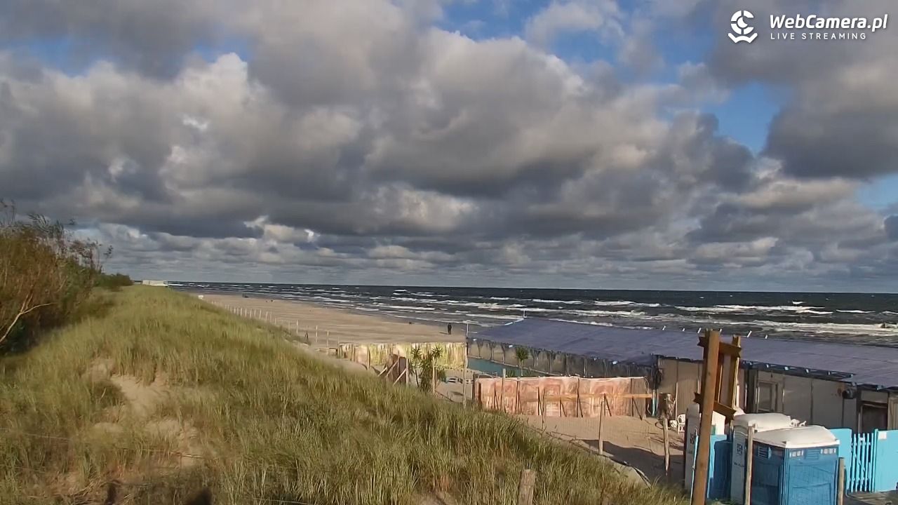 DĘBKI - widok na plażę - 06 wresień 2026, 07:54
