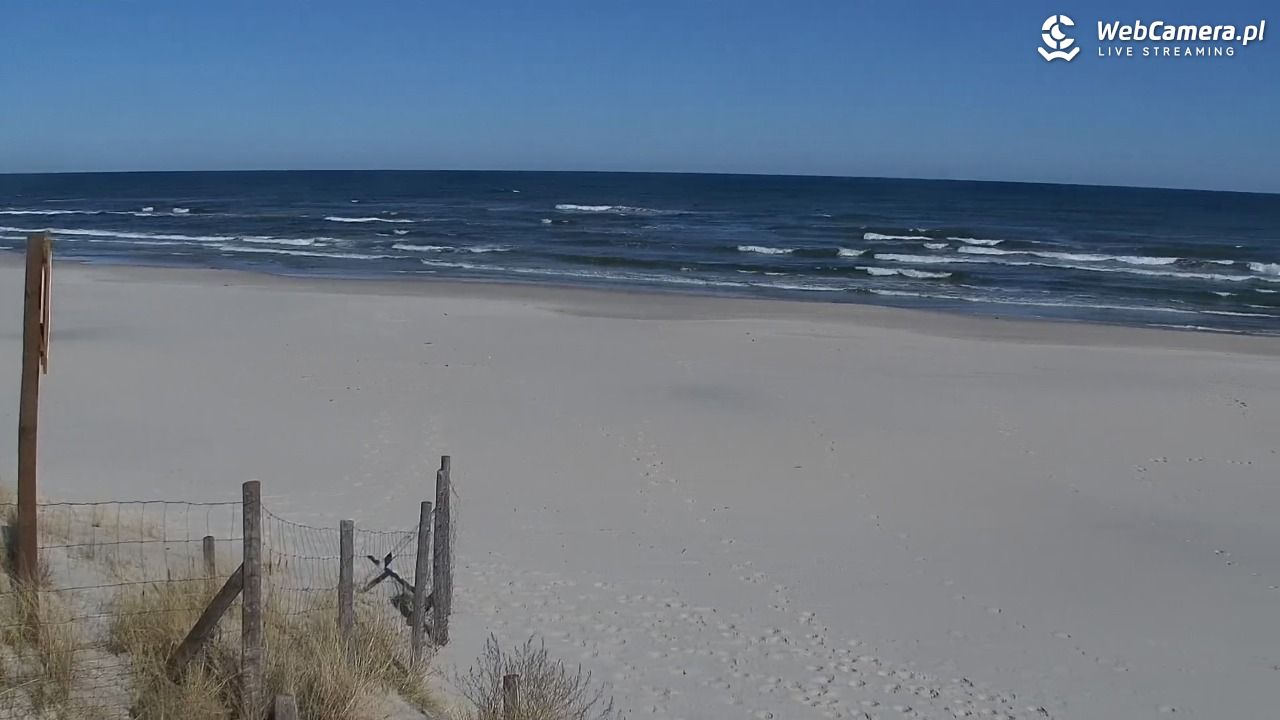 DĘBKI - widok na plażę - 21 kwiecień 2026, 09:53