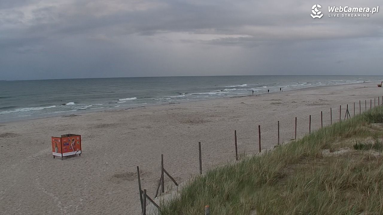DĘBKI - widok na plażę - 22 lipiec 2026, 20:25