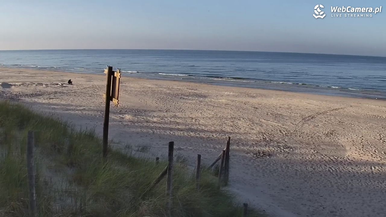 DĘBKI - widok na plażę - 16 październik 2026, 14:24