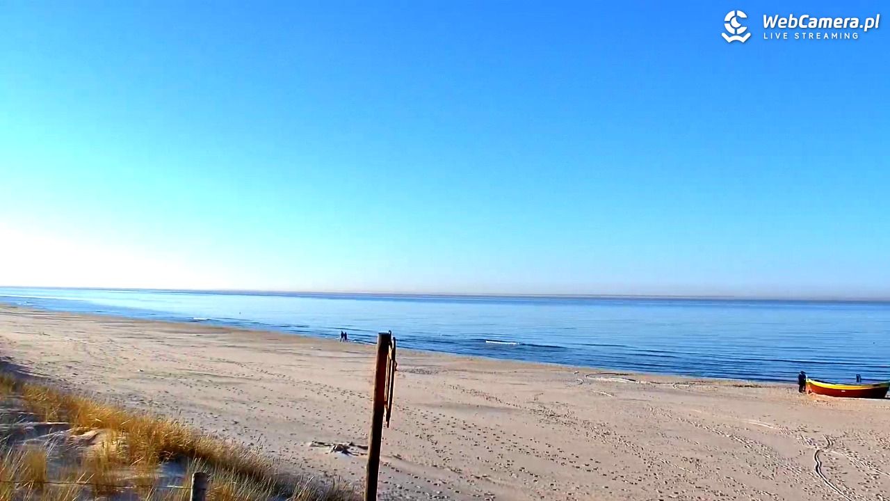 DĘBKI - widok na plażę - 06 marzec 2026, 15:49