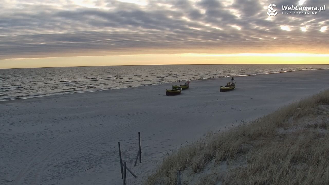 DĘBKI - widok na plażę - 23 kwiecień 2026, 06:37