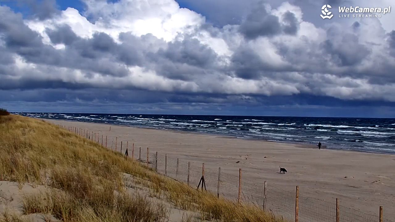 DĘBKI - widok na plażę - 15 maj 2025, 08:02