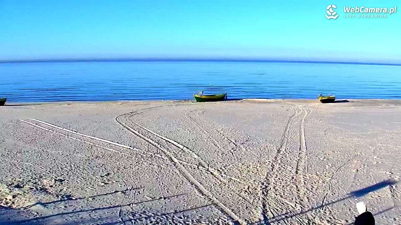 DĘBKI - widok na plażę - 06 marzec 2026, 15:48