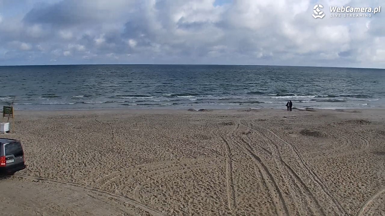 DĘBKI - widok na plażę - 23 lipiec 2026, 08:27