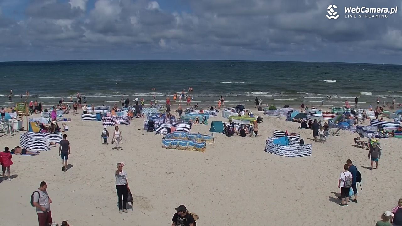 DĘBKI - widok na plażę - 23 lipiec 2026, 12:48
