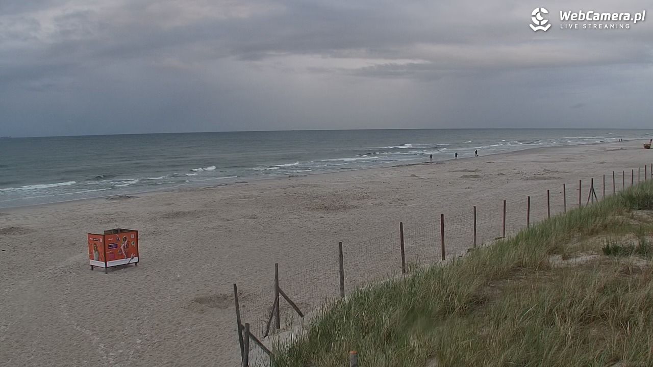 DĘBKI - widok na plażę - 22 lipiec 2026, 20:25