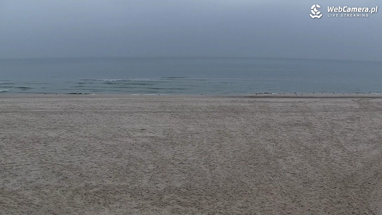 DĘBKI - widok na plażę - 06 grudzień 2025, 08:24