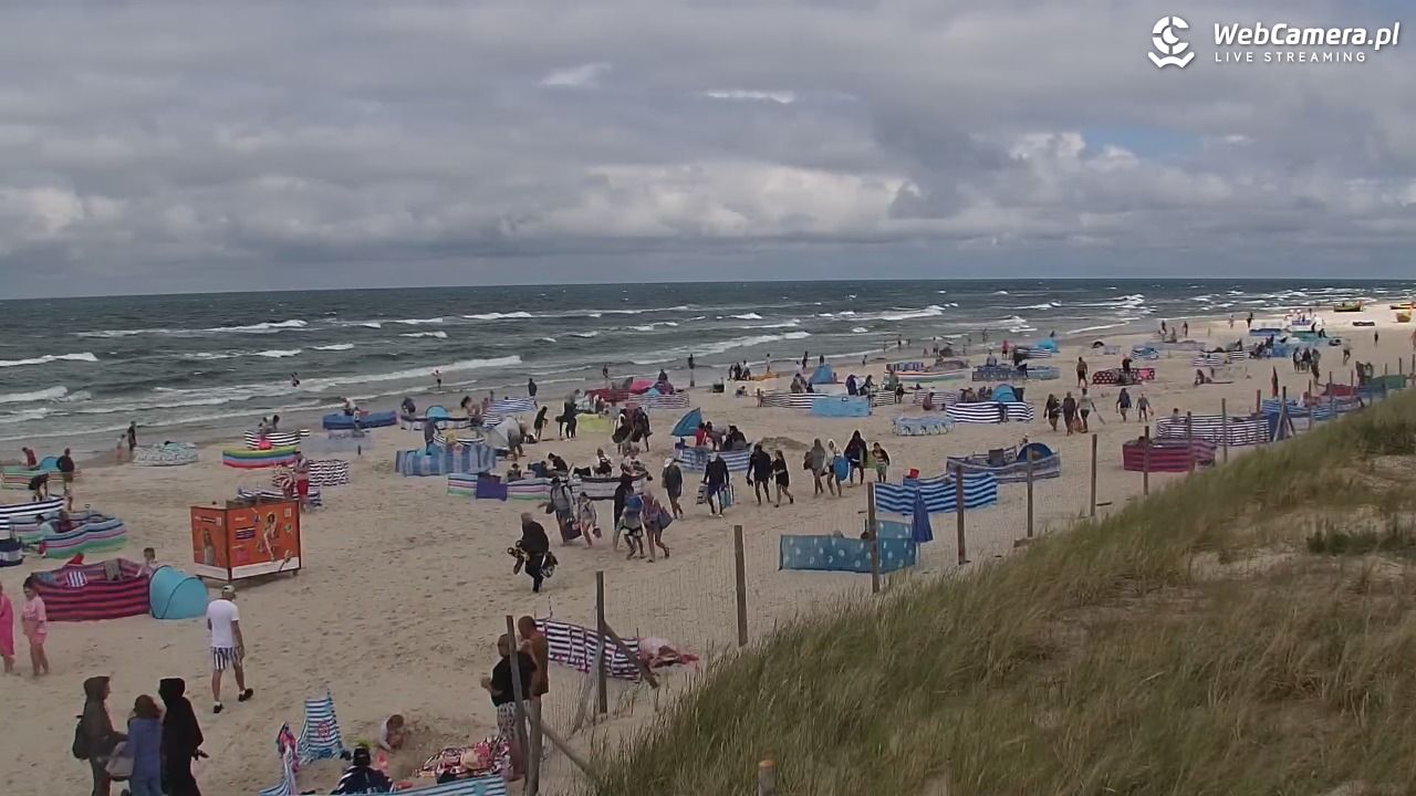DĘBKI - widok na plażę - 23 lipiec 2026, 14:39