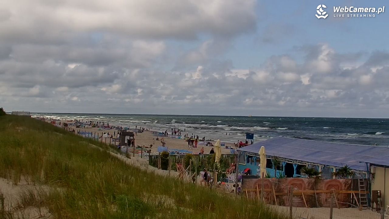 DĘBKI - widok na plażę - 23 lipiec 2026, 13:41