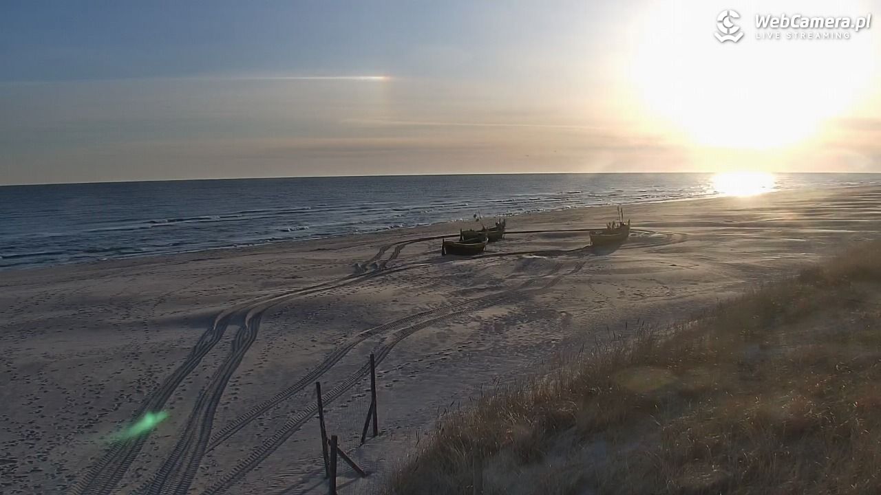 DĘBKI - widok na plażę - 22 kwiecień 2026, 06:16