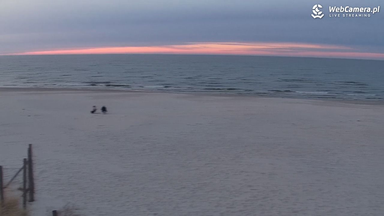 DĘBKI - widok na plażę - 22 kwiecień 2026, 20:07