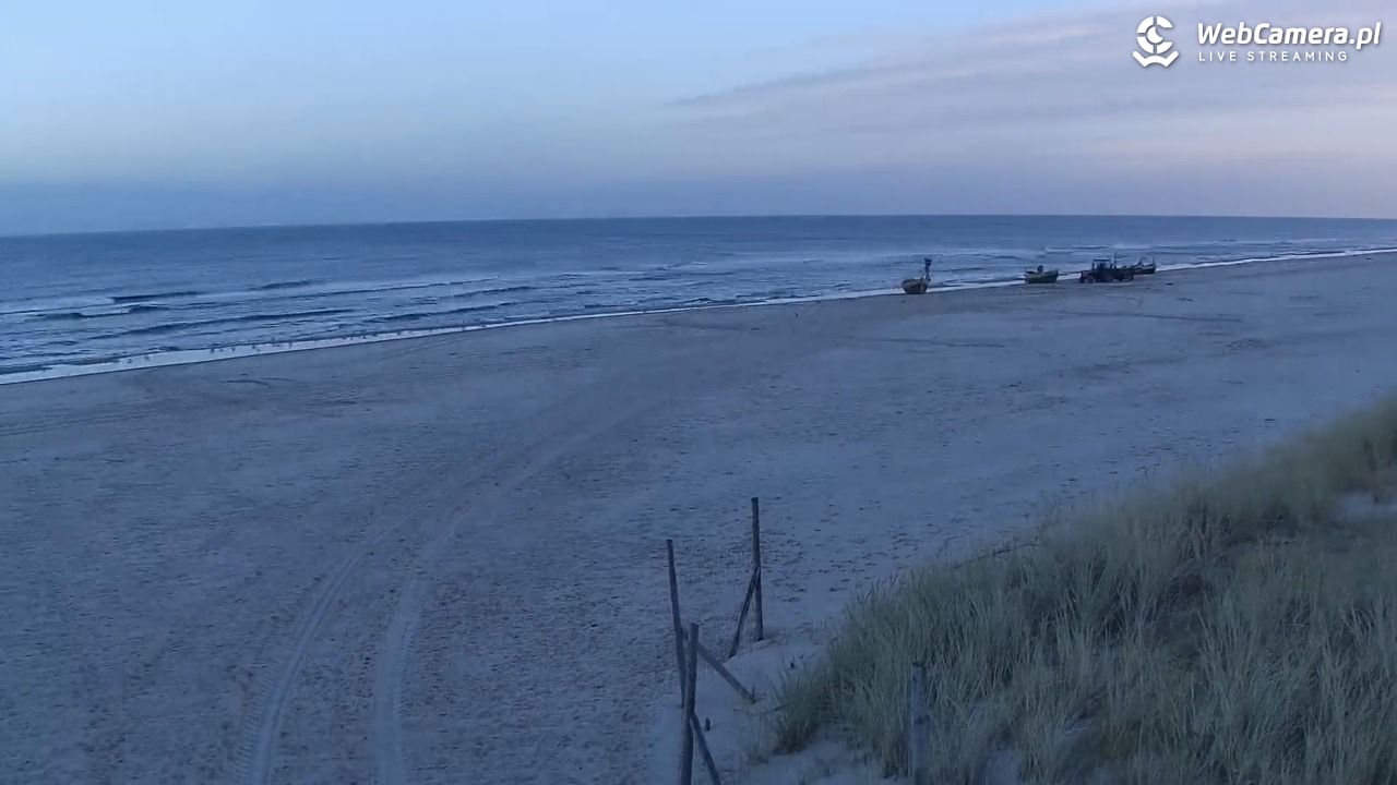 DĘBKI - widok na plażę - 01 grudzień 2025, 09:03