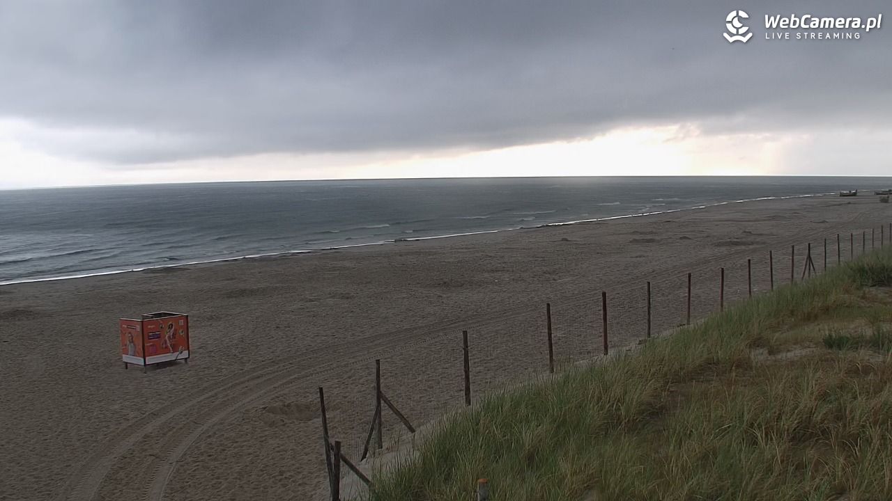 DĘBKI - widok na plażę - 23 lipiec 2026, 06:45