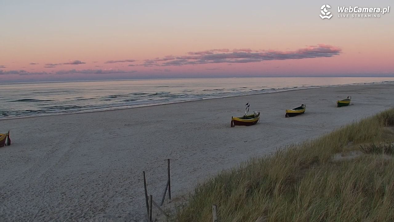 DĘBKI - widok na plażę - 19 październik 2025, 17:38