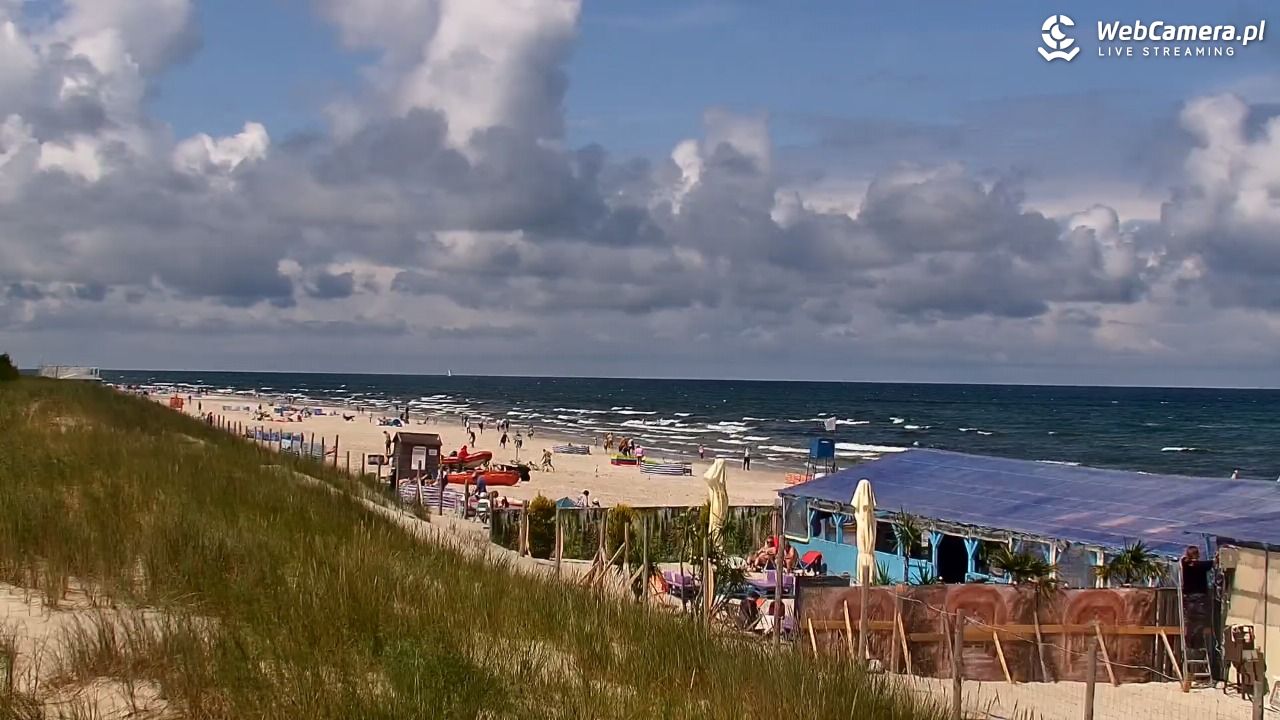 DĘBKI - widok na plażę - 23 lipiec 2026, 12:00