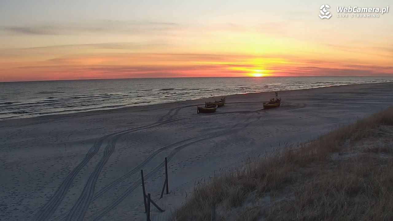 DĘBKI - widok na plażę - 22 kwiecień 2026, 05:25