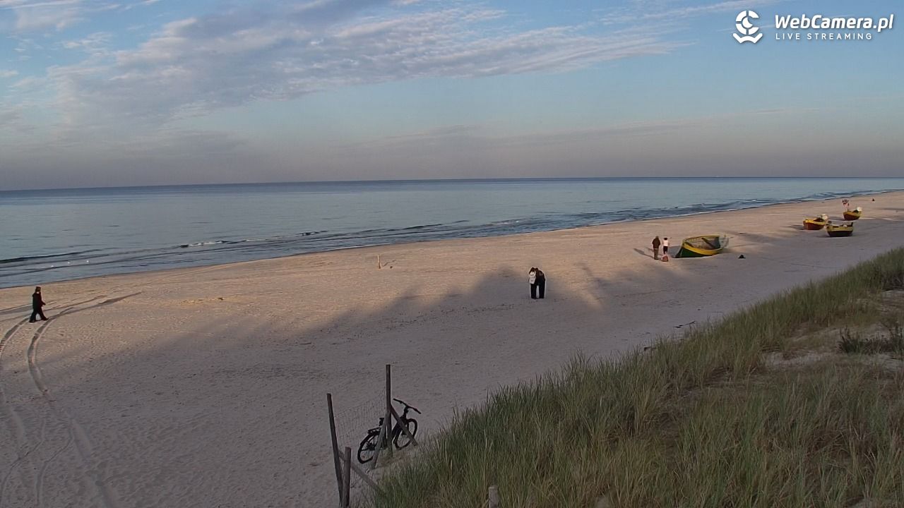 DĘBKI - widok na plażę - 16 październik 2026, 14:44