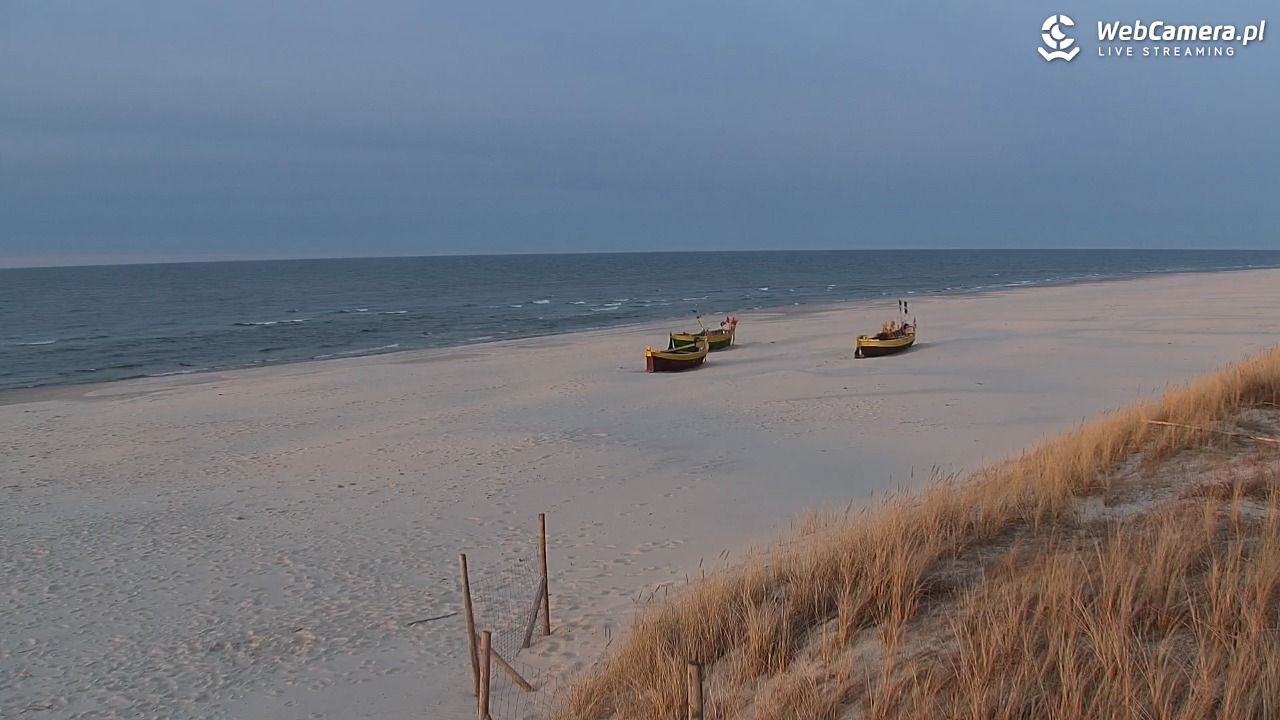 DĘBKI - widok na plażę - 22 kwiecień 2026, 19:44