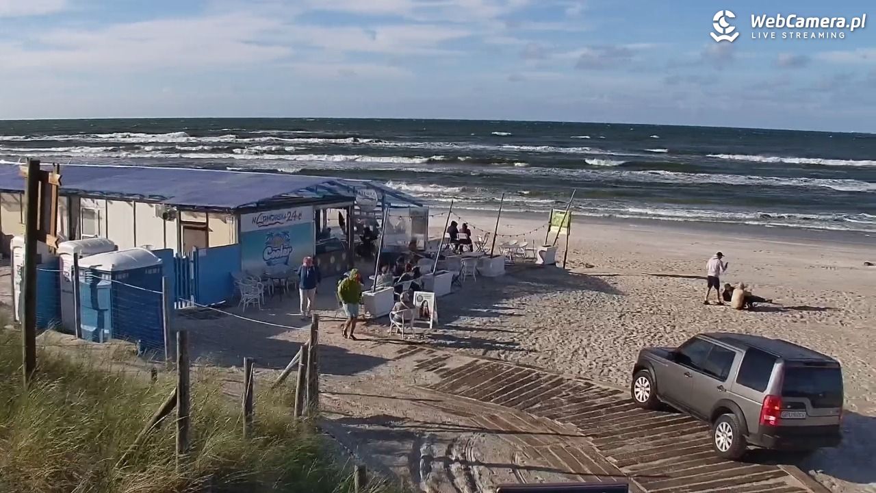 DĘBKI - widok na plażę - 05 wresień 2026, 16:41