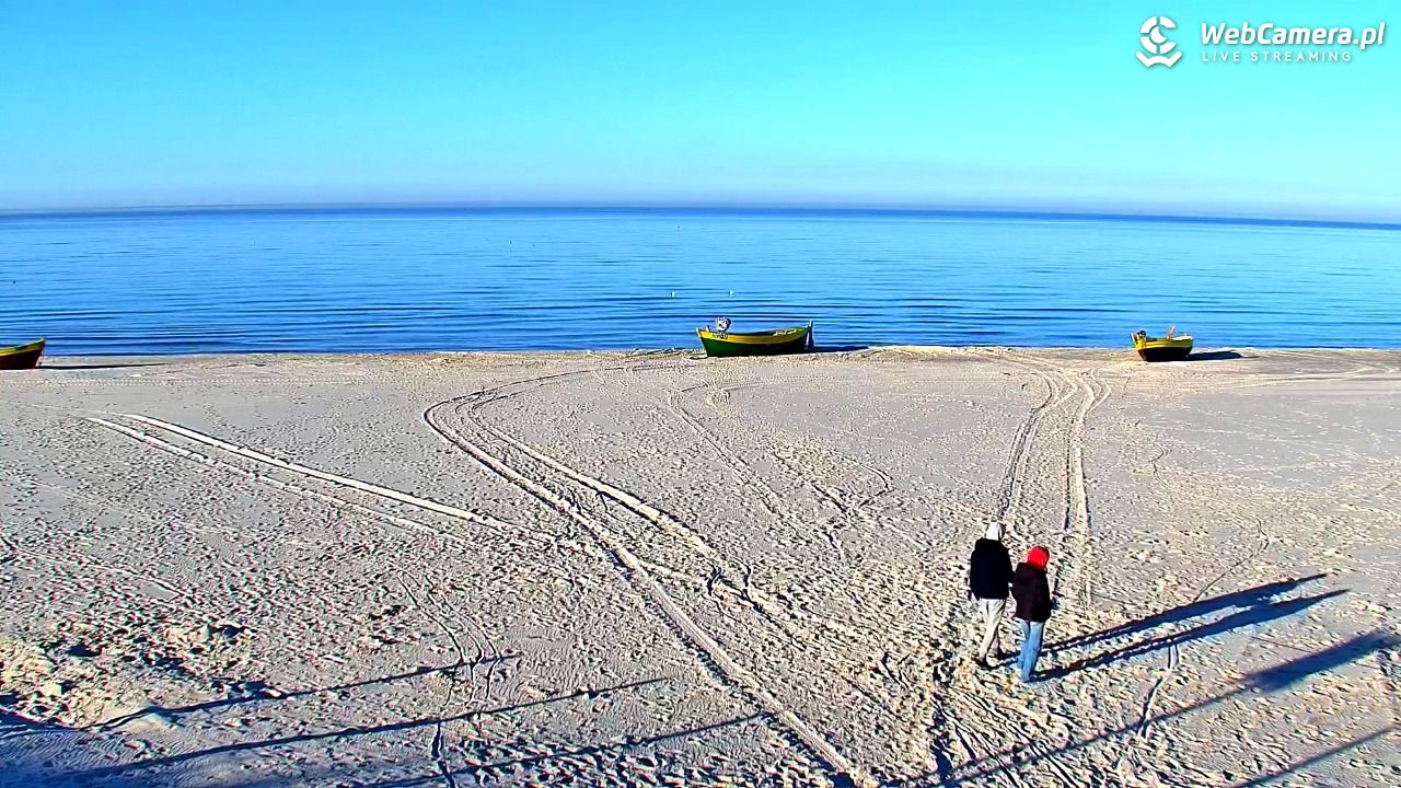 DĘBKI - widok na plażę - 06 marzec 2026, 15:49