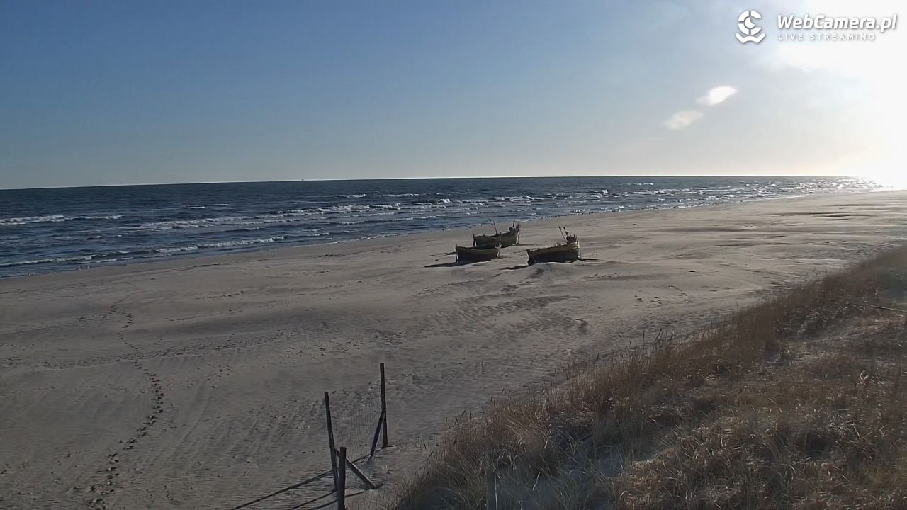 DĘBKI - widok na plażę - 21 kwiecień 2026, 07:12